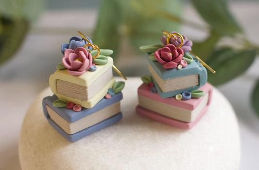 Floral Book Stack | Floral Folio