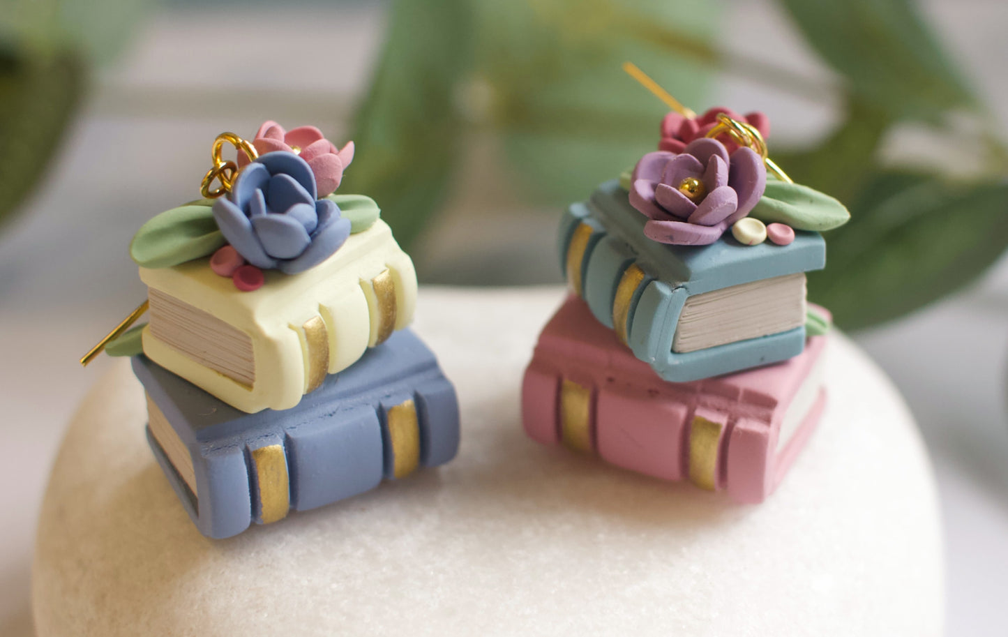 Floral Book Stack | Floral Folio