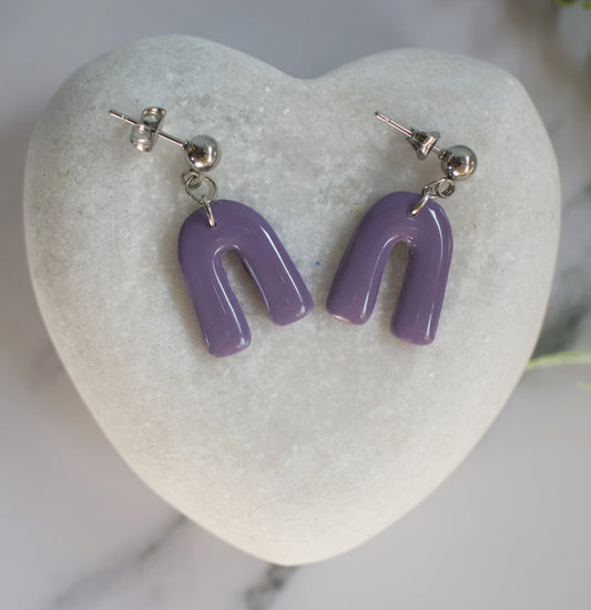 Gloss Arch Drops | Dusty Purple