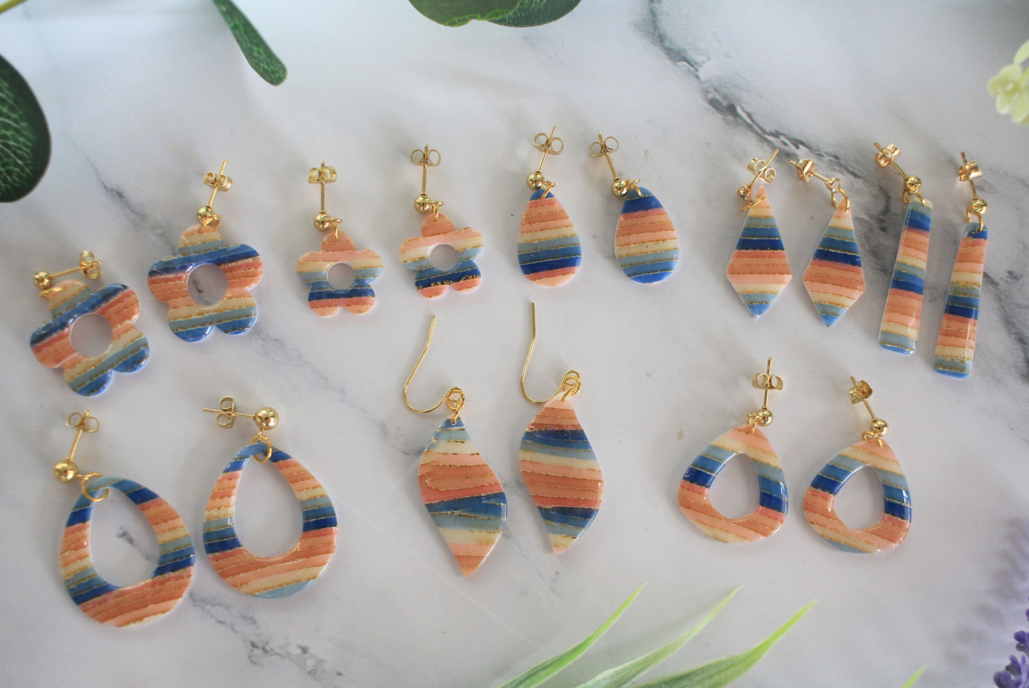 Enchanted Layers Cutout Large Drops | Amber Horizon