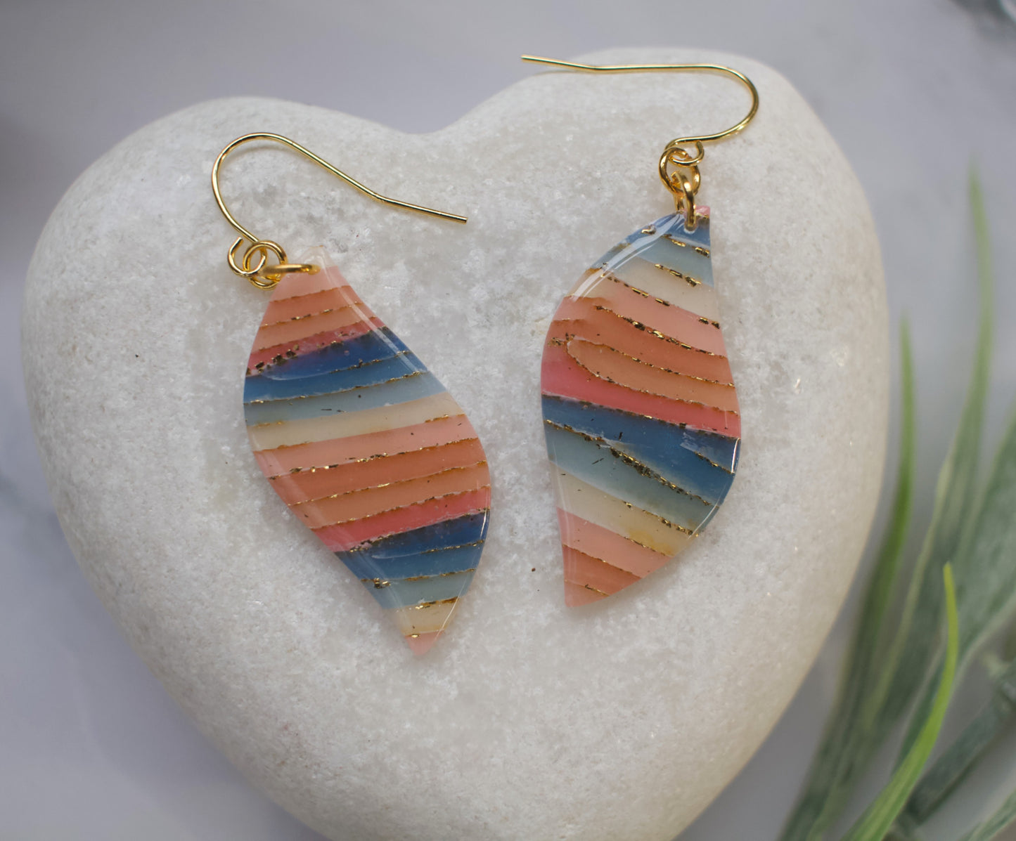 Enchanted Layers Wave Drops | Amber Horizon