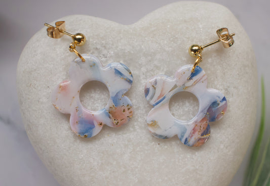 Enchanted Stone Cutout Flower   | Whisper Tide