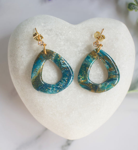 Enchanted Stone | Cutout Fat Drops | Twilight Galaxy