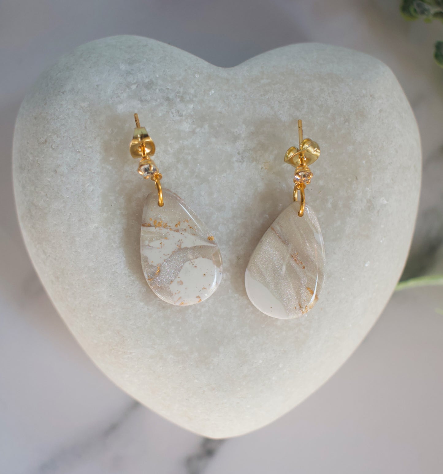 Enchanted Layers| Rounded Teardrops | Amber Horizon