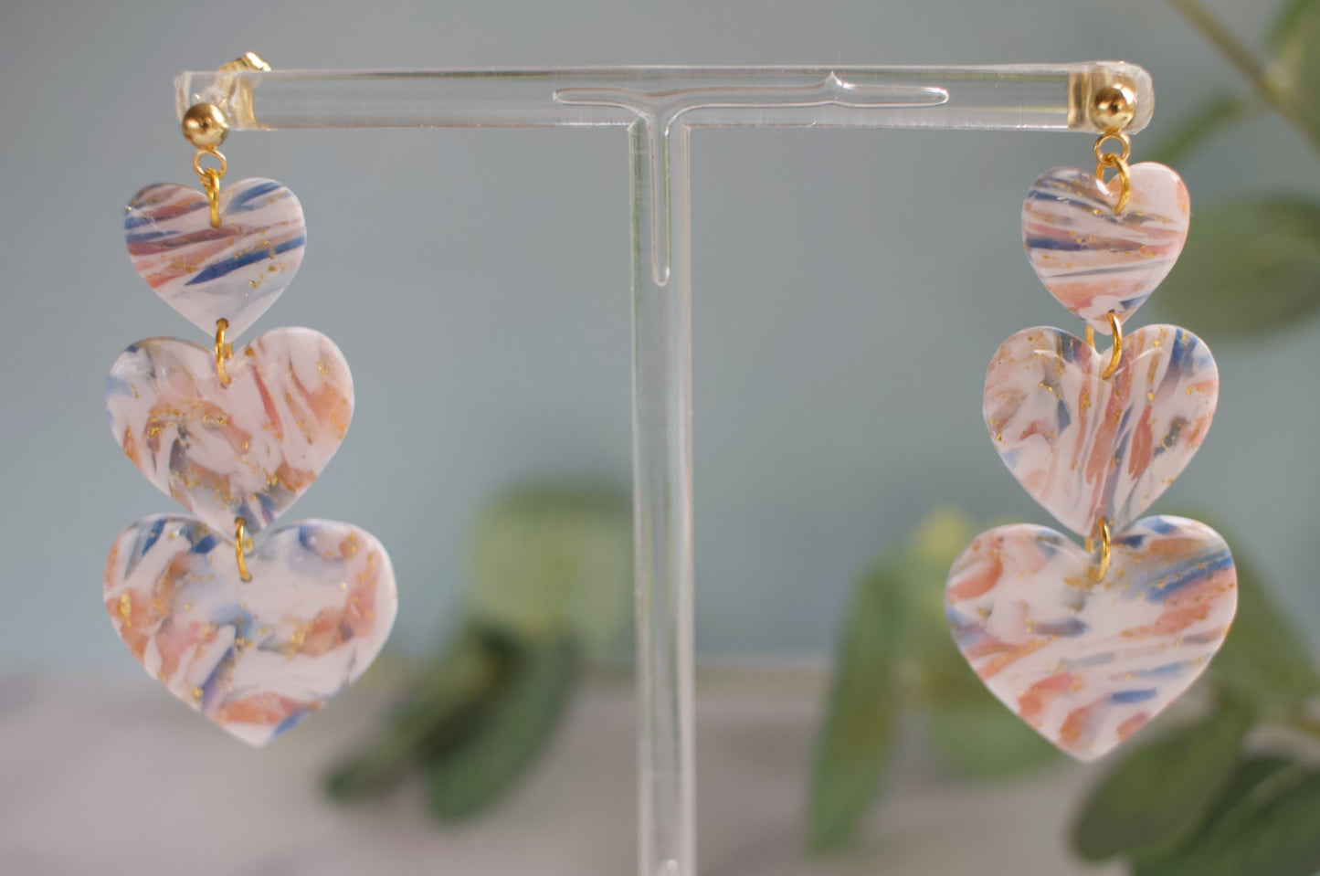 Enchanted Stone Heart Drops  | Whisper Tide