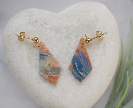 Enchanted Stone Kite Drops | Aurora Coral
