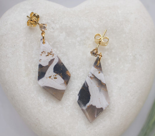 Enchanted Stone Kite Drops | Gilded Marble