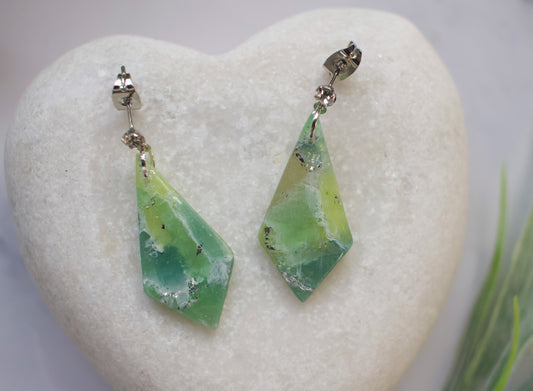 Enchanted Stone Kite Drops | Silver Fern |Mid tones