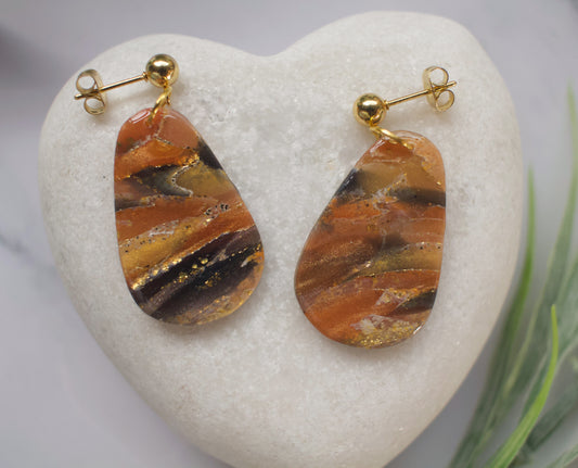 Enchanted Stone Large Rounded Drops | Tiger Stone