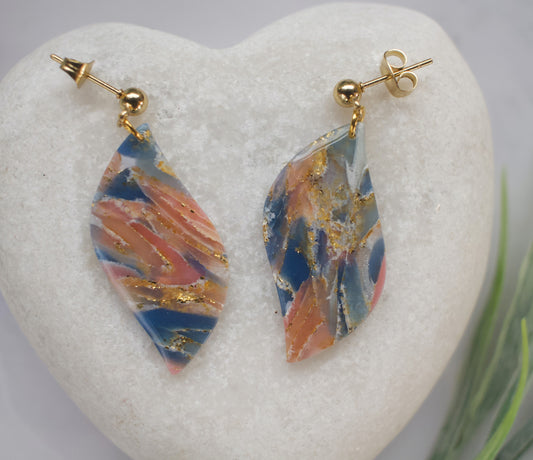 Enchanted Stone Wave Drop | Aurora Coral