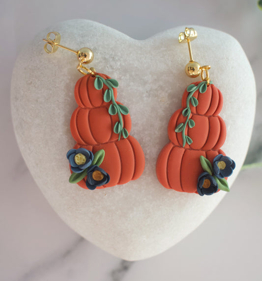 Harvest Blooms | Pumpkin Stack | Autumn Ember